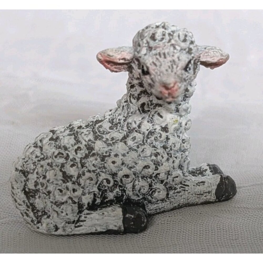 5 Miniature Fairy Garden Figurines Fox Lamb Fairies Animals Cottagecore Set READ - Picture 6 of 16